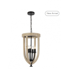 TELBIX-HOSLEY 4 LIGHT PENDANT